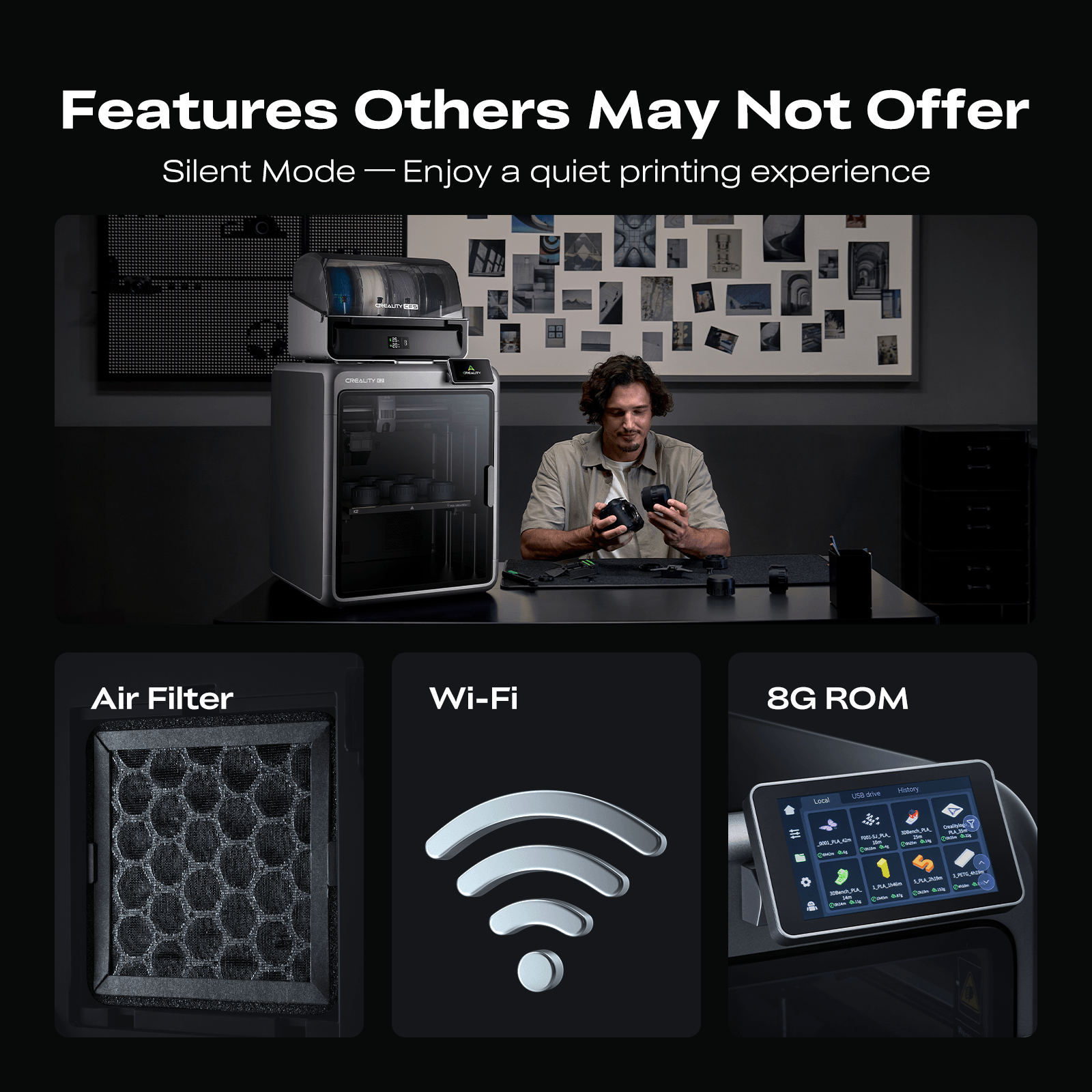 K2/K2 Combo 3D Printer