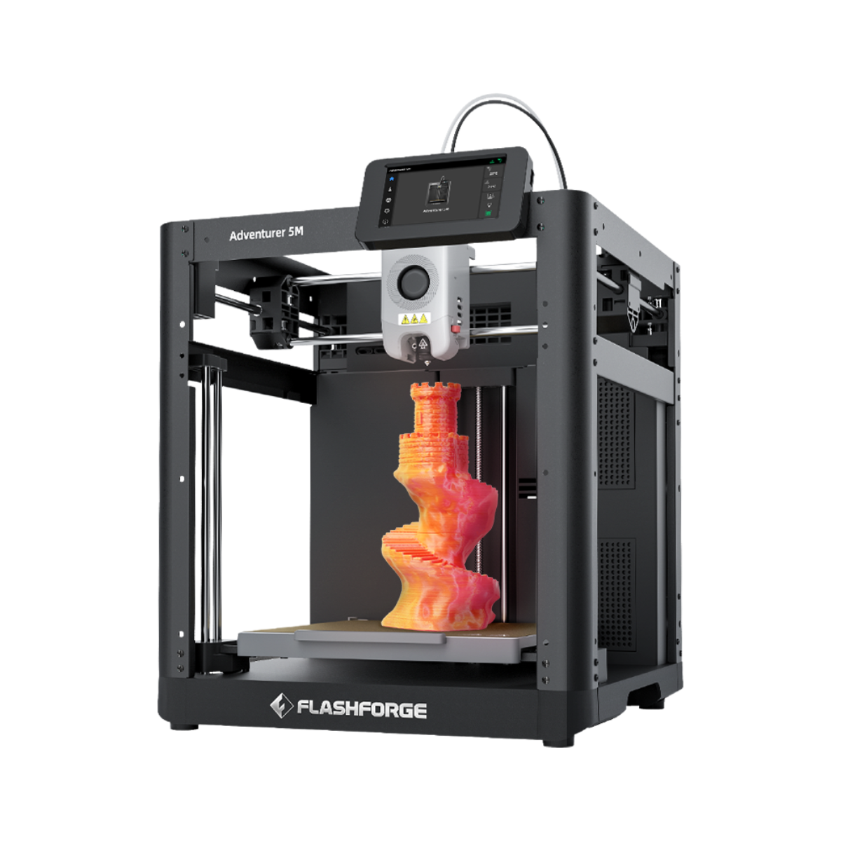 Flashforge Adventurer 5M 3D Printer, 600mm/s High Speed, Beginner-friendly