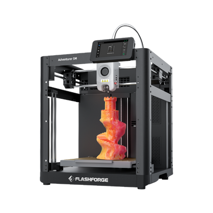Flashforge Adventurer 5M 3D Printer, 600mm/s High Speed, Beginner-friendly