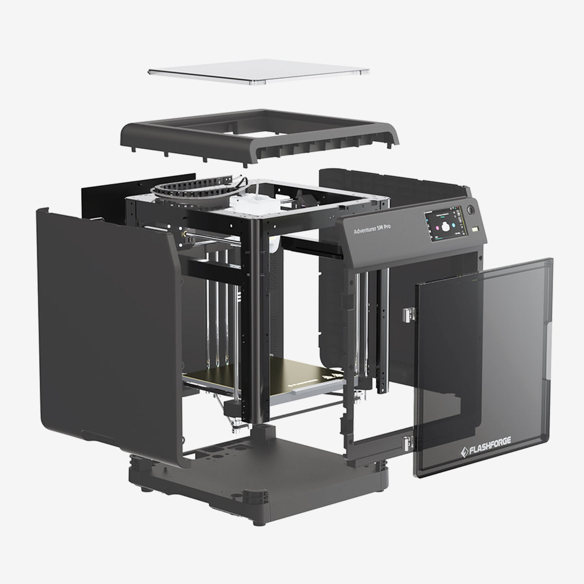 Flashforge Adventurer 5M Pro 3D Printer, Enclosed CoXY Metal Structure, Safe for Home Use